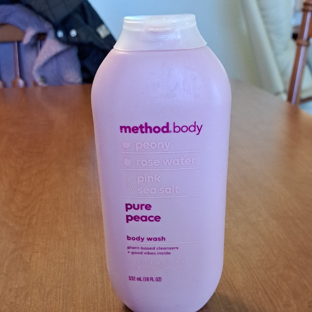 Method Peony, Rose Water, Pink Sea Salt Body Wash/ BUNDLE ONLY